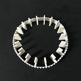 PU Timing belt with baffle